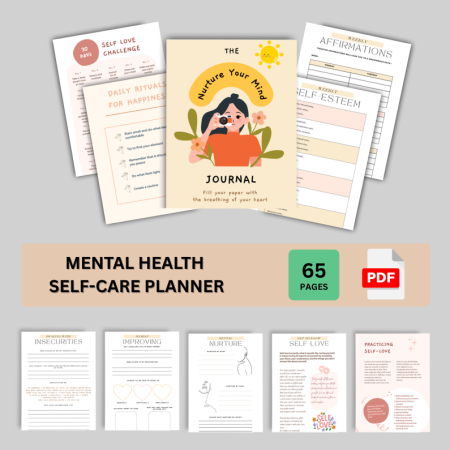 Mental Health Self-Care Planner Growth