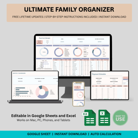 Ultimate Family Organizer Bundle