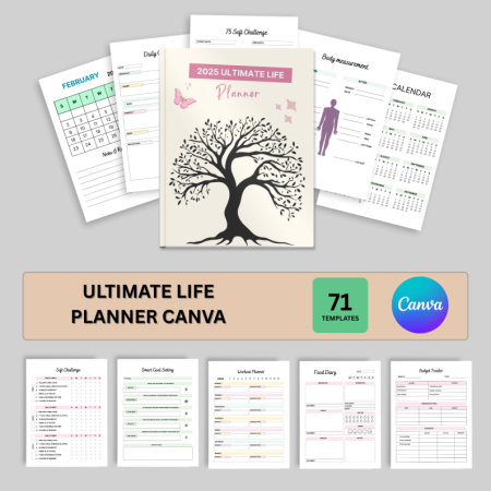 Ultimate Life Planner Canva