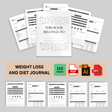 Weight Loss and Diet Journal